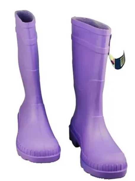 BOTA P/LLUVIA No. 24 MORADA