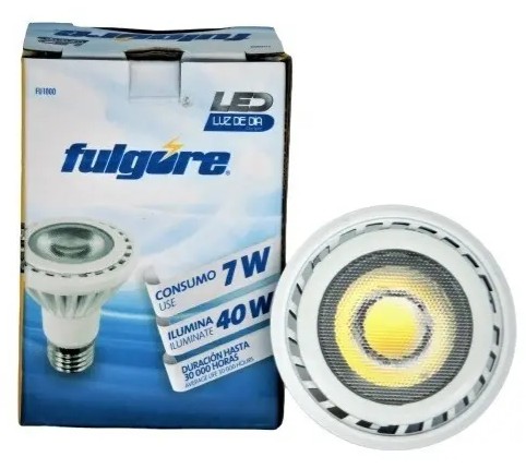 FOCO LED 7W LUZ DIA BASE E27,
