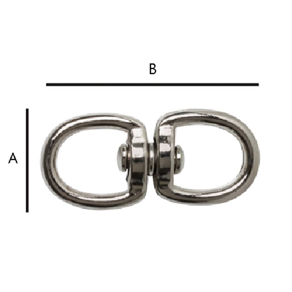 DESTORCEDOR NIQUELADO 1" (PRECIO X PIEZA - EMPAQUE GRANEL)