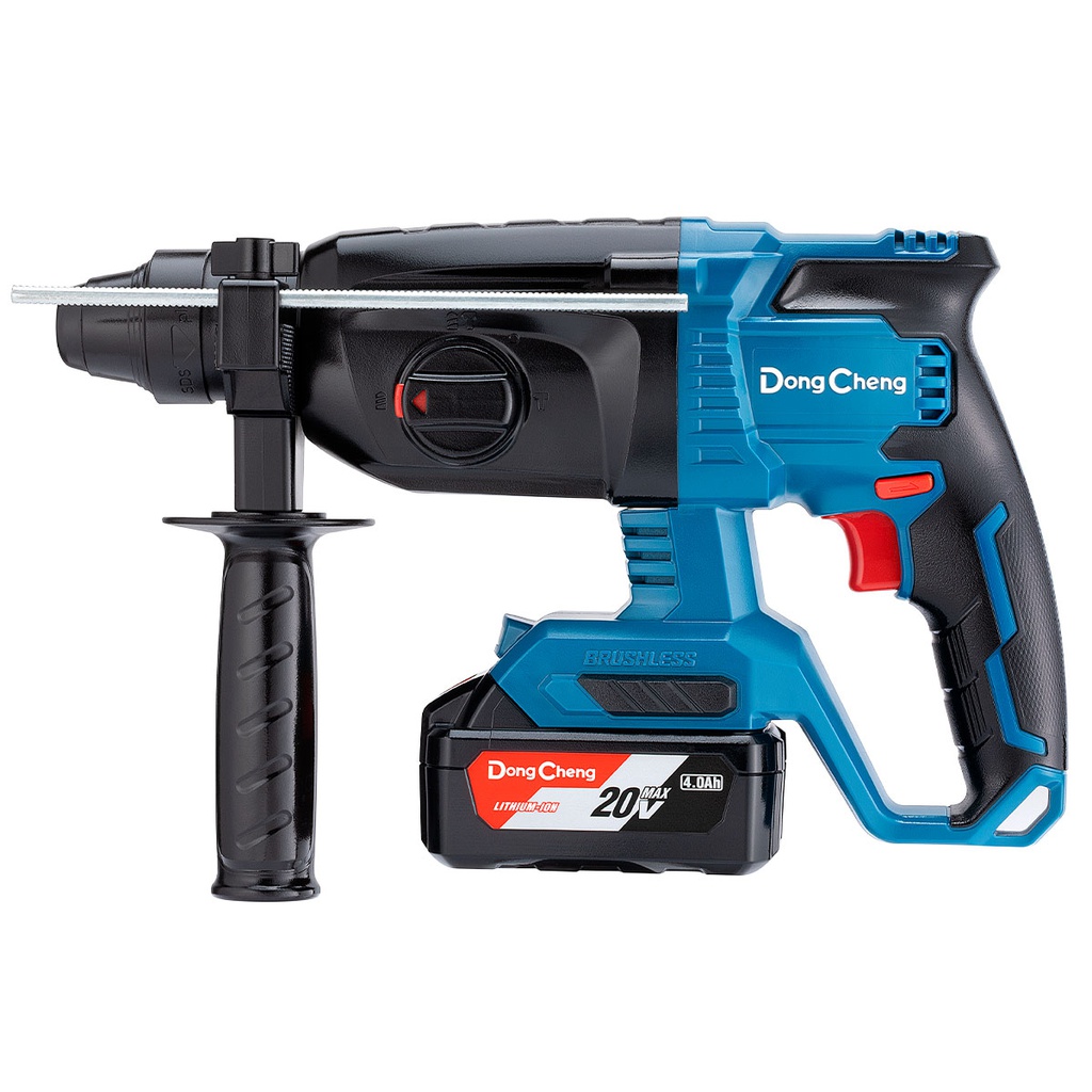 ROTOMARTILLO SDS PLUS INALAMBRICO SIN CARBONES 20V MAX/4.0Ahx2 1000 RPM 4500 IPM