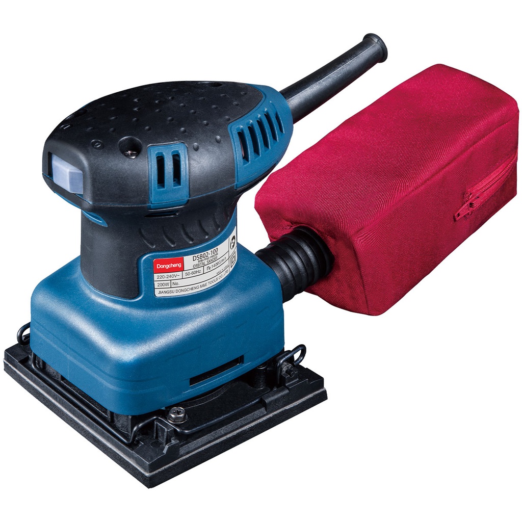 LIJADORA PLANA ORBITAL 200 W 14000 OPM 4" x 4-3/8"