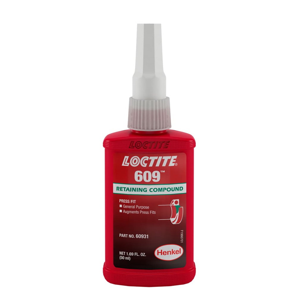 LOCTITE 609 COMPUESTO RETENEDOR PROPOSITO GENERAL 50 ml