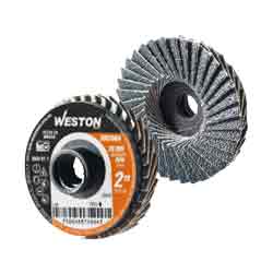 MINI DISCO LAMINADO D/CAMBIO RAPIDO 2" TIPO S ZIRCONIA G060 (Precio x Pieza – Bolsa c/20 pzs)