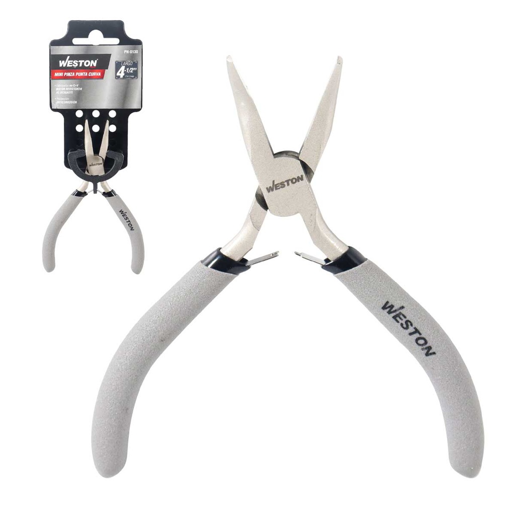 MINIPINZA PUNTA CURVA 4.5" (CAJA C/6 PZAS - PRECIO X PIEZA)