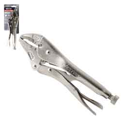 PINZA DE PRESION C/MORDAZA CURVA CRV C/CORTA CABLE 10'' (10WR) (CAJA C/6 PZAS - PRECIO X PIEZA)