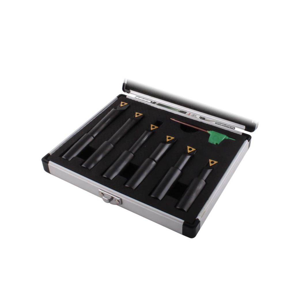 JUEGO DE BARRA INTERIOR 6 PZAS. ZANCO 5/8" C/TCMT21.51 Y TCMT221