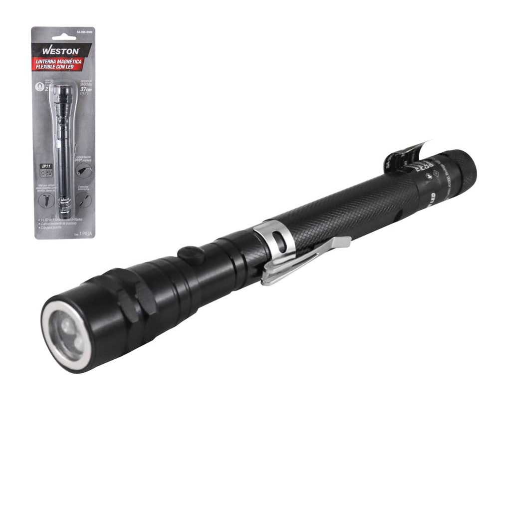 LINTERNA MAGNETICA FLEXIBLE LED