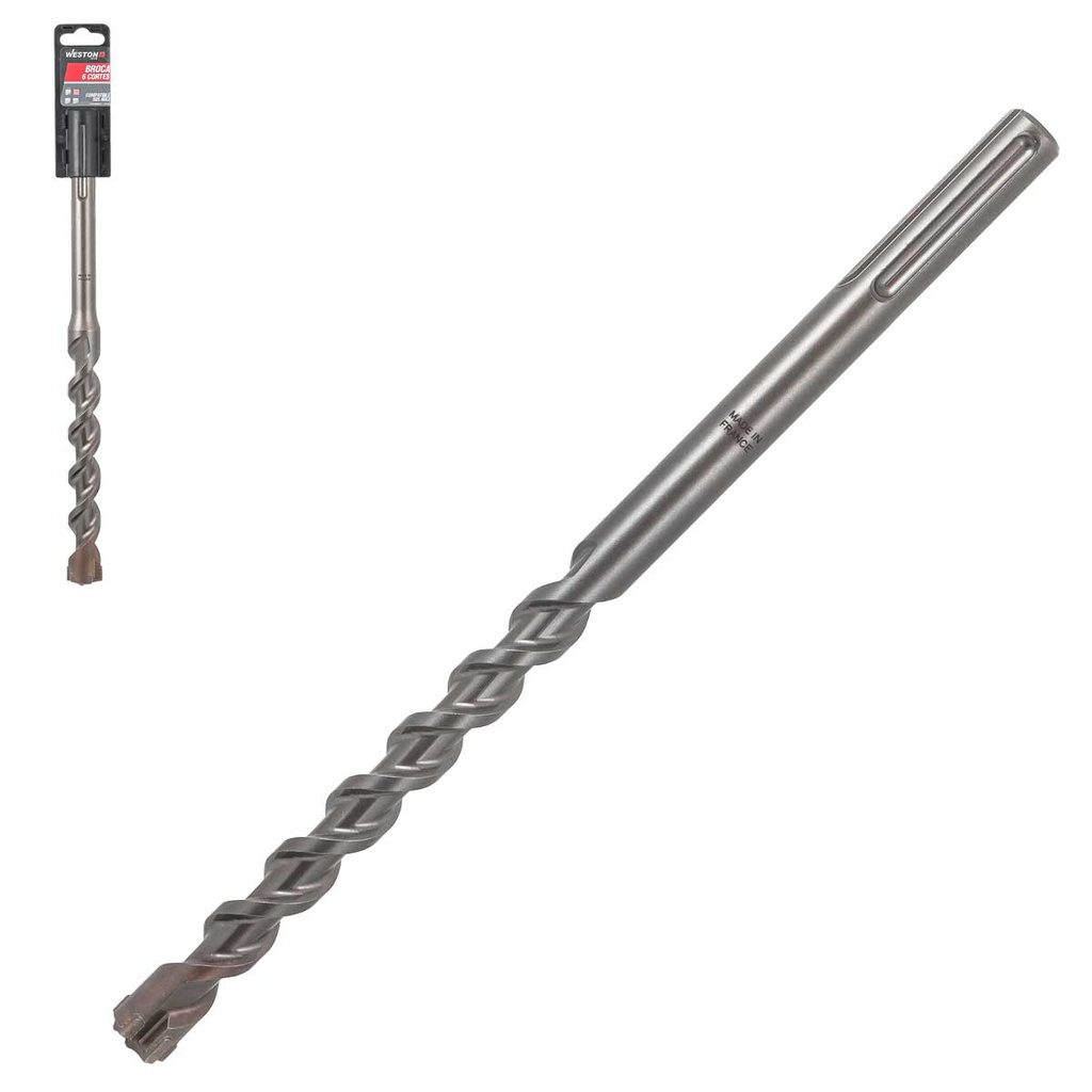 BROCA WP ZANCO SDS MAX 6 CORTES 3/4" X 21"