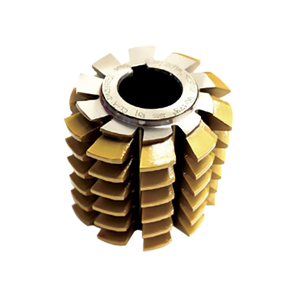 CORTADOR P/ENGRANE T/HOB COBALTO C/REC. D/TITANIO 20° PD 6 3.5" x 3.5" x 1-1/4"