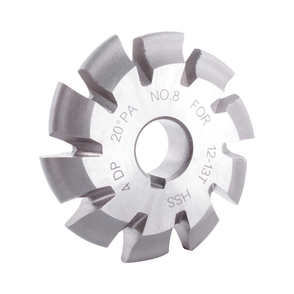CORTADOR P/ENGRANE 20° 4DPX4&quot; JUEGO 8P