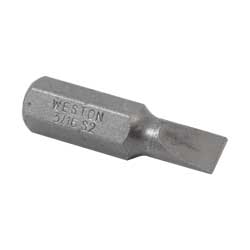 PUNTA PLANA P/DES.3/16 X 2&quot; (PRECIO POR PIEZA, EMPAQUE CJA C/30 PZS)
