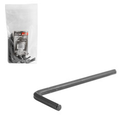 [ST-6-200-220] LLAVE HEXAGONAL L CORTA CrV  1/8&quot; (PRECIO X PZA - EMPAQUE C/20 PZAS)