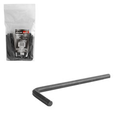 [ST-6-200-225] LLAVE HEXAGONAL L CORTA CrV  9/64&quot;  (PRECIO X PZA - EMPAQUE C/20 PZAS)