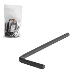 [ST-6-200-320] LLAVE HEXAGONAL L CORTA CrV  3MM (PRECIO X PZA - EMPAQUE C/20 PZAS)