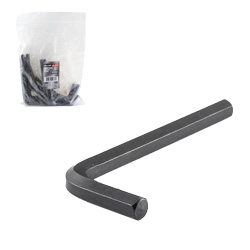[ST-6-200-345] LLAVE HEXAGONAL L CORTA CrV  8MM  (PRECIO X PZA - EMPAQUE C/10 PZAS)