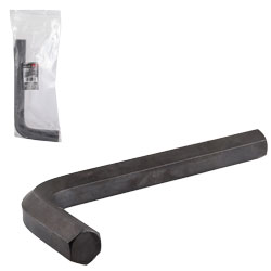 [ST-6-200-380] LLAVE HEXAGONAL L CORTA 22MM  (PRECIO X PZA - EMPAQUE C/1 PZA)