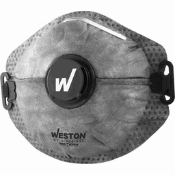 [ST-6-500-334] RESPIRADOR C/CARBON ACTIVADO C/VALVULA N95 Certificado CDC (Precio x pieza - Empaque c/10 pzas)