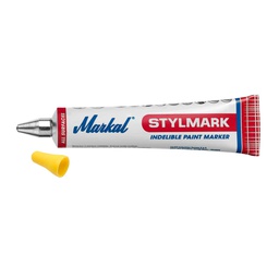 [STM-096653] MARCADOR STYLMARK (DURA BALL) AMARILLO (CAJA C/12 - PRECIO X PZA)