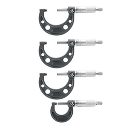 [STW-3203-44] JUEGO DE MICROMETROS P/EXTERIORES 0-4" 4PZAS