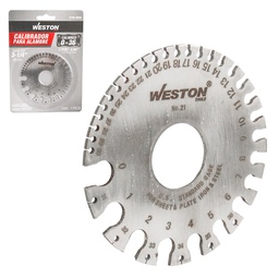 [STW-9035] CALIBRADOR P/ALAMBRES 0 - 36 (0.3125""- 0.007"")