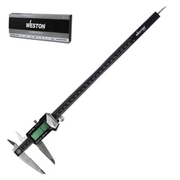 [STW-9505] CALIBRADOR DIGITAL ACERO INOX. MANDIBULAS PUNTA D/CARBURO 12&quot;