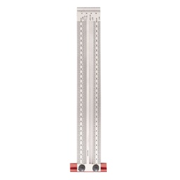 [STWS-1804-5771] REGLA DE PRECISION DE MARCADO EN FORMA DE T DE AC. INOX. 12" CON 1 LAPICERO Y PUNTILLAS