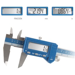 [STWS-2015-1005] CALIBRADOR DIGITAL C/PANTALLA GRANDE 0-6''*mm/F/in  0.01mm/0.0005'' ZERO C/PILA CR2032