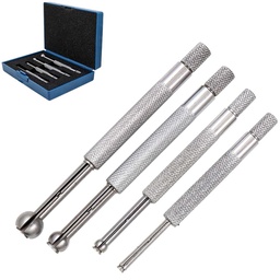 [STWS-5921-0005] JUEGO DE 4 CALIBRADORES DE ORIFICIOS PEQUEÑOS 3MM-13MM