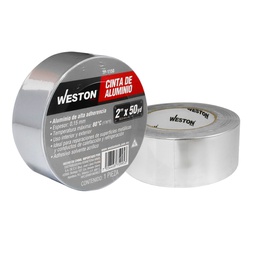 [TP-1150] CINTA DE ALUMINIO PARA DUCTO 2&quot; x 50yd  50mm X 45.7M      