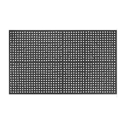 [TP-1340] TAPETE ANTIFATIGA (USA) DE DESAGUE NEGRO 1/2'' X 36'' X 60''