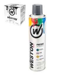 [WM-0050] PINTURA AEROSOL GRIS MAQUINA 400ml           