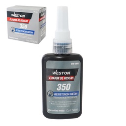 [WM-0905] FIJADOR DE ROSCAS 350 RESISTENCIA MEDIA COLOR AZUL 50ml           