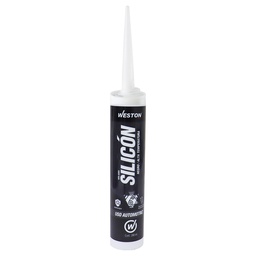 [WM-0980] SILICON NEGRO ALTA TEMPERATURA CARTUCHO 280g     