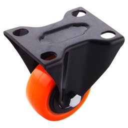 [Y-1057-75] RODAJA NARANJA PU C/BALERO FIJA 3"