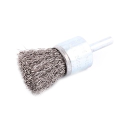 [Z-10101] CEPILLO TIPO BROCHA ONDULADO 1-1/4&quot; C/VASTAGO 1/4&quot; A.CARBON .006&quot;
