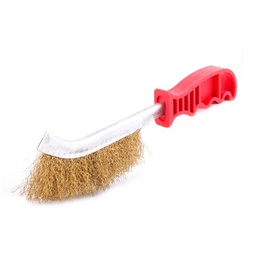 [Z-10111] CEPILLO C/MANGO PLASTICO A. LATONADO .006"