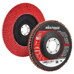 [Z-13647] DISCO LAMINADO CERAMICO 7" X 7/8" G80 WP