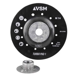 [Z-14430] RESPALDO P/DISCO DE LIJA (VSM) 4.5" (5/8 UN) ZTF3