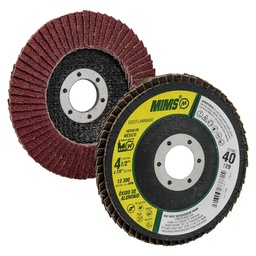 [Z-20393] DISCO LAMINADO MIMS OXIDO DE ALUMINIO 4-1/2&quot; X 7/8&quot; G60 T29 (Precio x pieza - Empaque c/10 pzas)