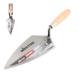 [Z-26025] CUCHARA FORJADA TIPO FILADELFIA 9" MANGO D/MADERA