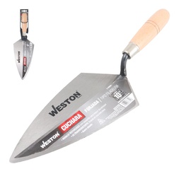 [Z-26030] CUCHARA FORJADA TIPO FILADELFIA 10" MANGO D/MADERA