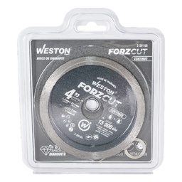 [Z-30105] DISCO DE DIAMANTE RIN CONTINUO 4" FORZCUT