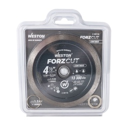 [Z-30110] DISCO DE DIAMANTE RIN CONTINUO 4-1/2&quot; FORZCUT