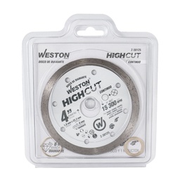 [Z-30125] DISCO DE DIAMANTE RIN CONTINUO 4&quot; HIGHCUT