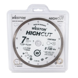 [Z-30135] DISCO DE DIAMANTE RIN CONTINUO 7&quot; HIGHCUT