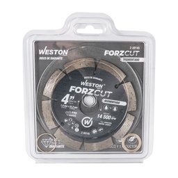 [Z-30145] DISCO DE DIAMANTE RIN SEGMENTADO 4&quot; FORZCUT