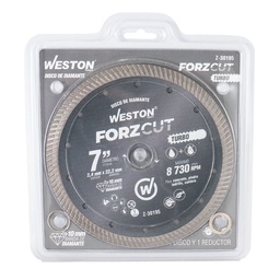 [Z-30195] DISCO DE DIAMANTE RIN TURBO 7&quot; FORZCUT