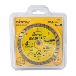 [Z-30205] DISCO DE DIAMANTE RIN TURBO 4&quot; BASICUT