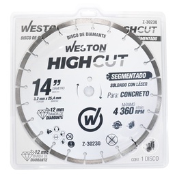 [Z-30230] DISCO DE DIAMANTE RIN SEGMENTADO 14" 12/17