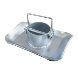 [Z-60550] BASE P/GATO P/REMOLQUE C/PERNO P/TUBO DE 2" COMP. 2000 - 5000 LB